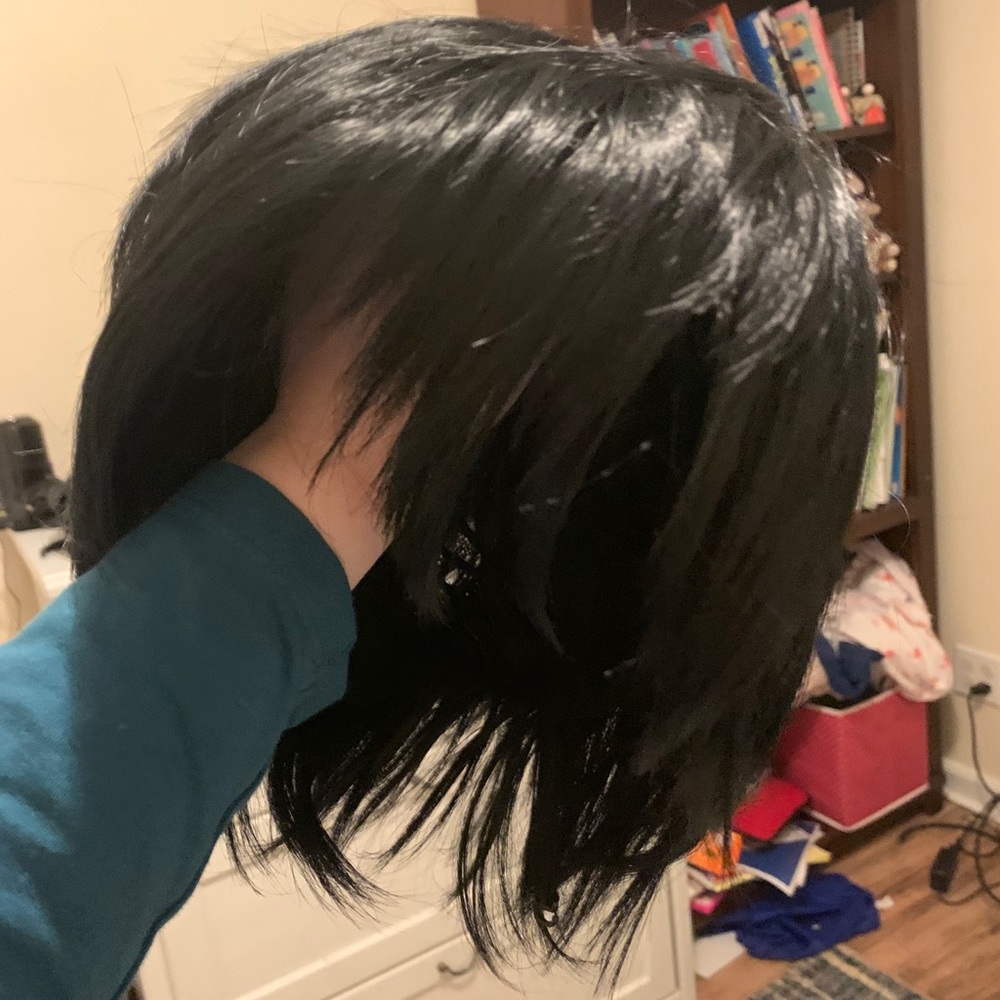 Short Black Wig